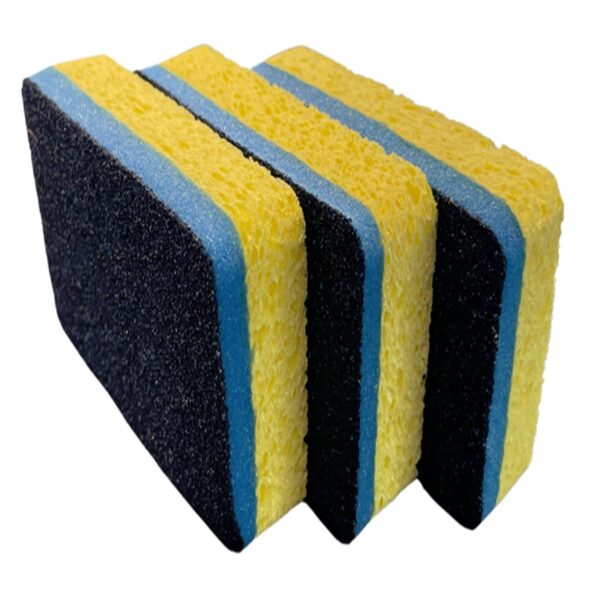 unstinkables triple tier premium sponges