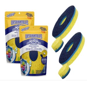 unstinkables mega oval sponges